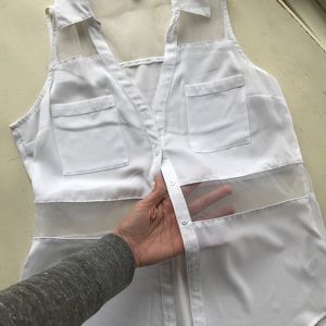 Express mesh tank top szS